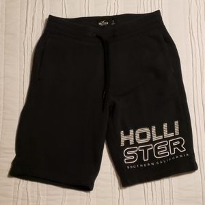 Hollister Mens Black Jogger Shorts size Small